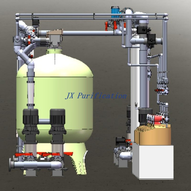 40GP Container System System System Ультрафильтрационная производитель системы в Китае в соревнованной водопроводной водопроводной водопроводной воде 