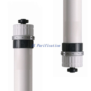 Эквивалент Dupont SFP/SFD 2880 СОВЕТЫ Термически индуцированное разделение фаз Ультрафильтрационная мембрана и модули Проект очистки воды, используемый для питьевой воды Материал ПВДФ 0,08 мкм