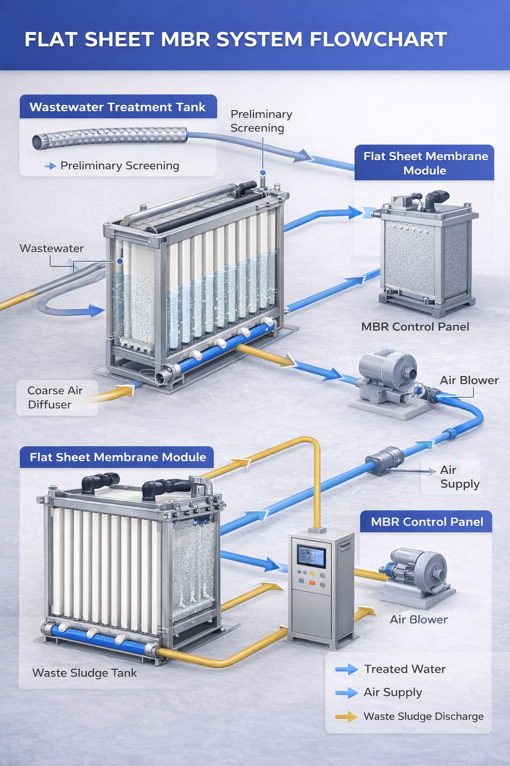 МБР плоская мембрана 